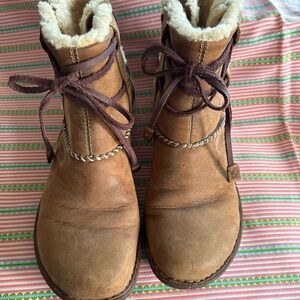 Women's UGG ankle boots fleece lined